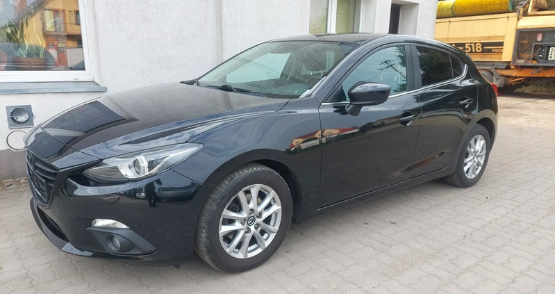 Mazda 3 cena 41999 przebieg: 133000, rok produkcji 2014 z Tuchola małe 352